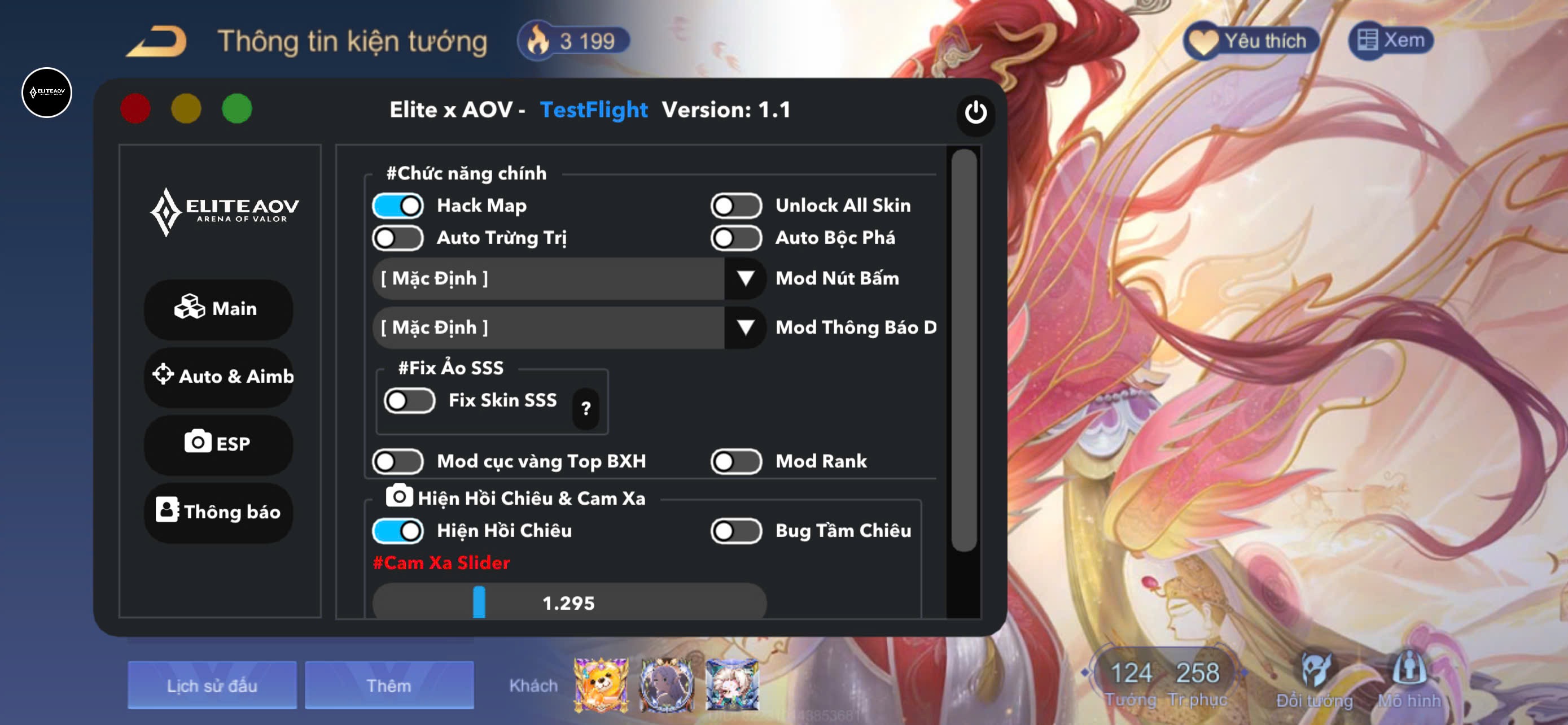 Hack ELite x AOV