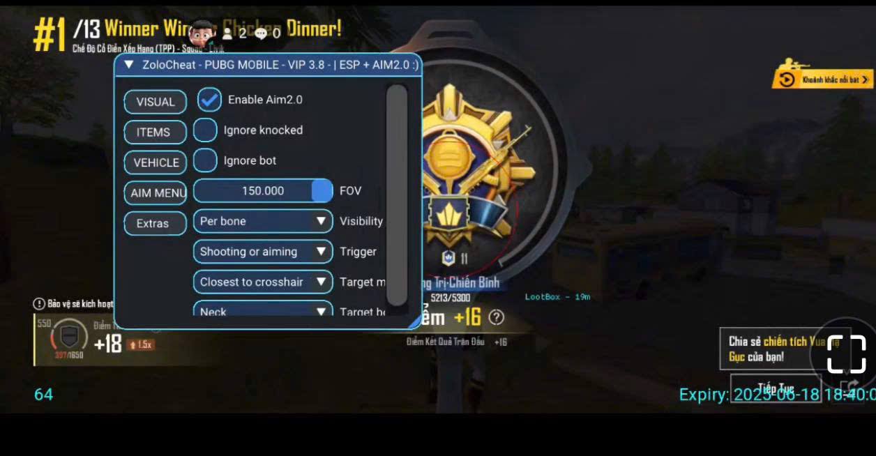Hack ZOLO CHEAT